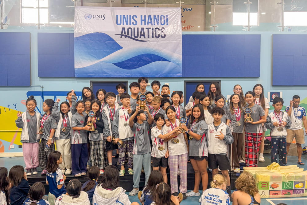 BIS Barracudas Bring Home Team Gold at UNIS Hanoi 2025! - UNIS Blog