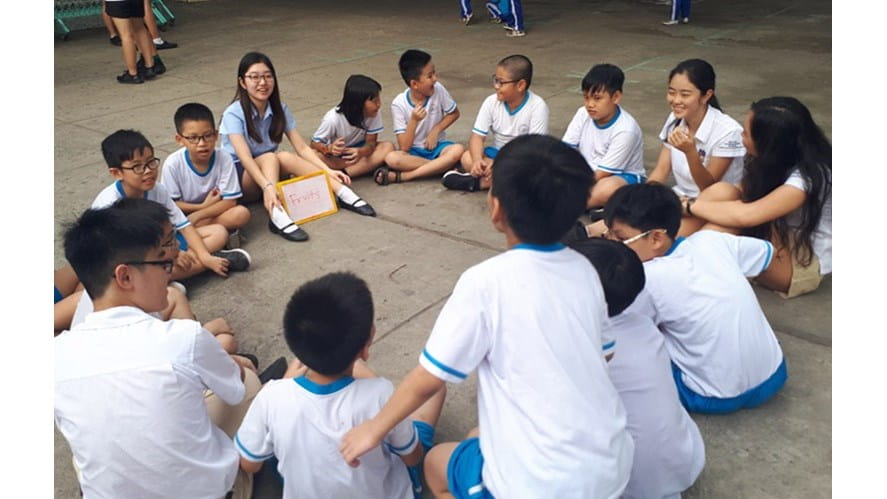 BIS Students Teach English to Year 5 Children at Local Primary School | BIS HCMC - bis-students-teach-english-to-year-5-children-at-local-primary-school