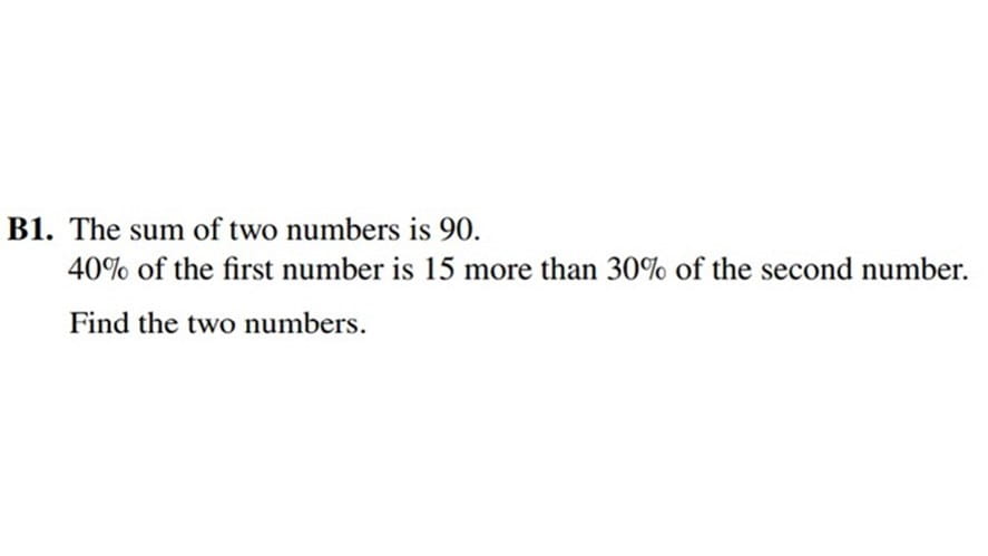 Math challenge 1