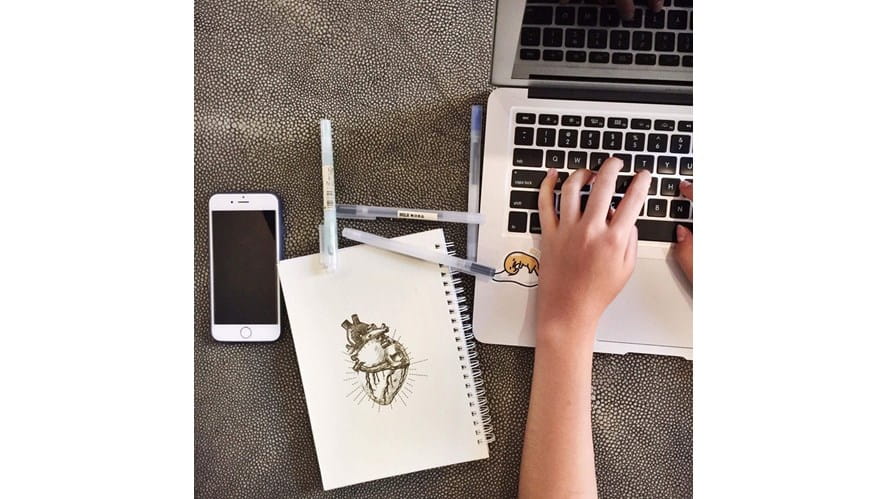 Heart Notebook Sample