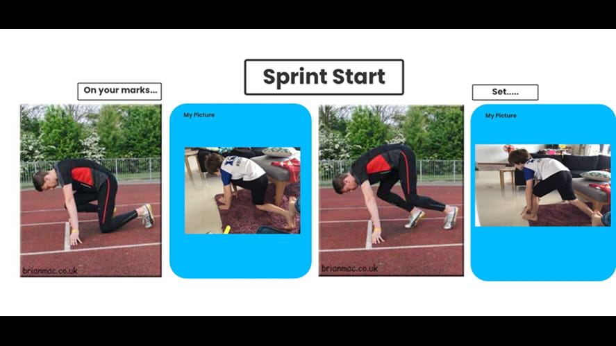 Gethin Sprint starts