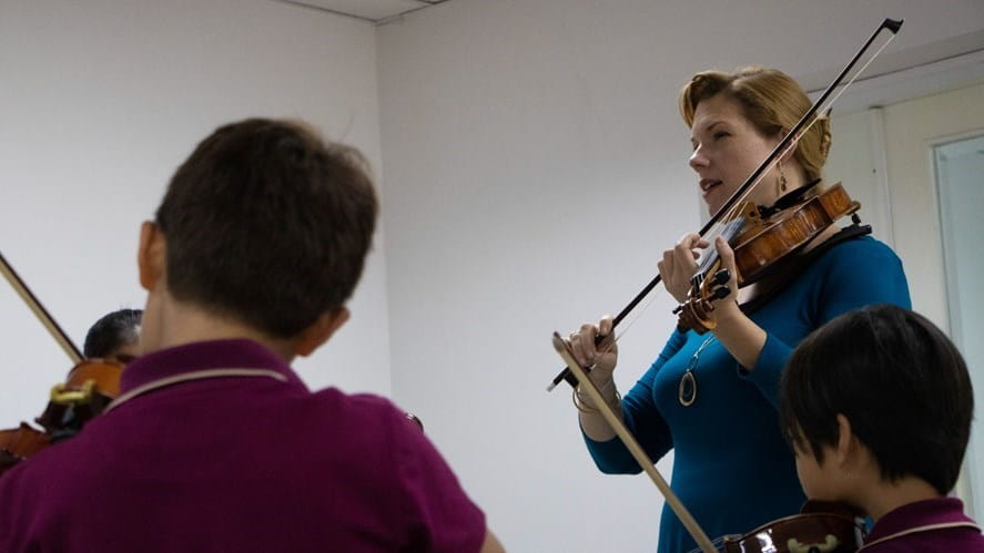 Instrument lesson
