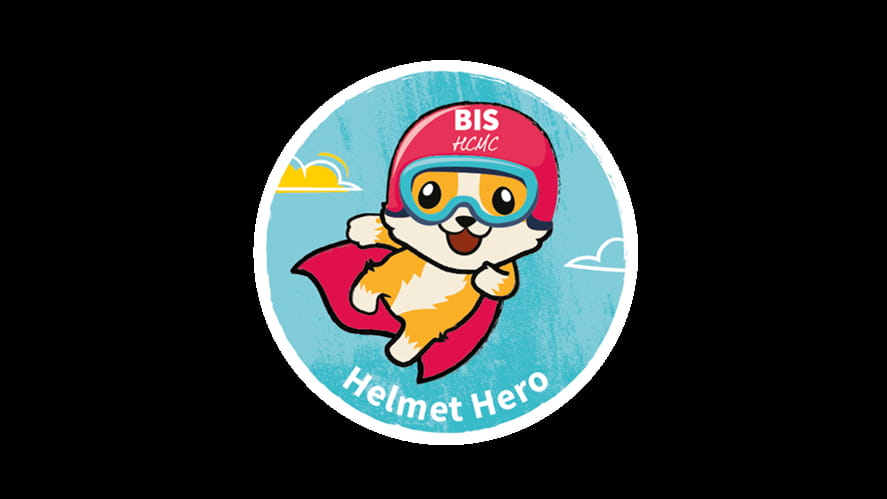Helmet Heroes | British International School Ho Chi Minh City-we-can-all-be-helmet-heroes-Helmet Sticker01