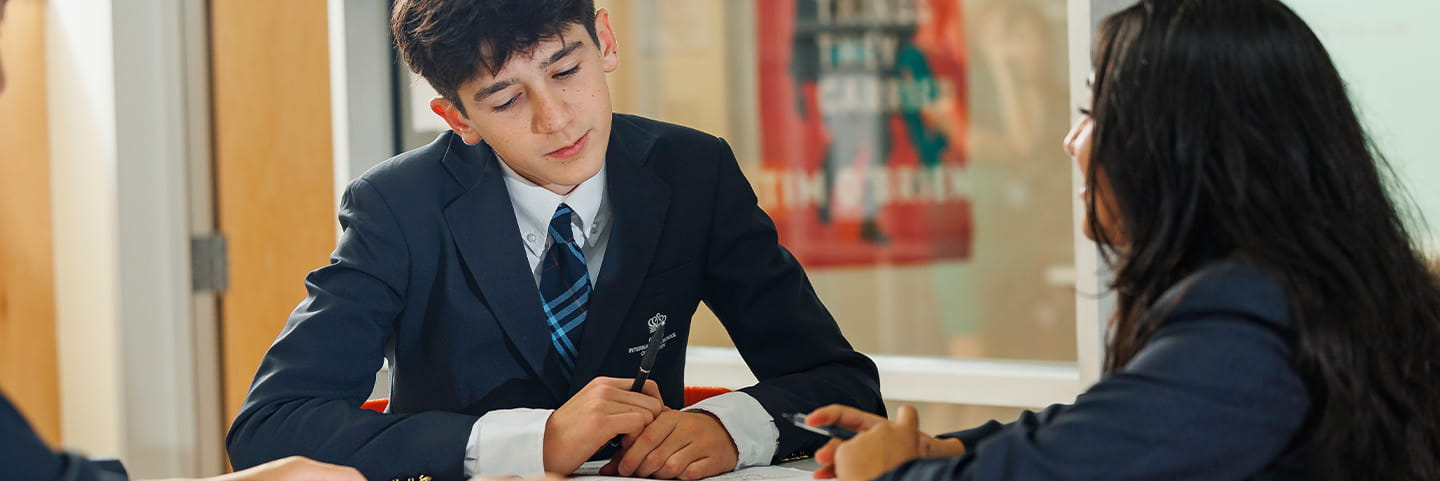 BIS of Houston High School Scholarship - Content Page Header