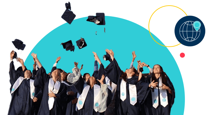 British International School of Houston High School Scholarship - Promo With Collage