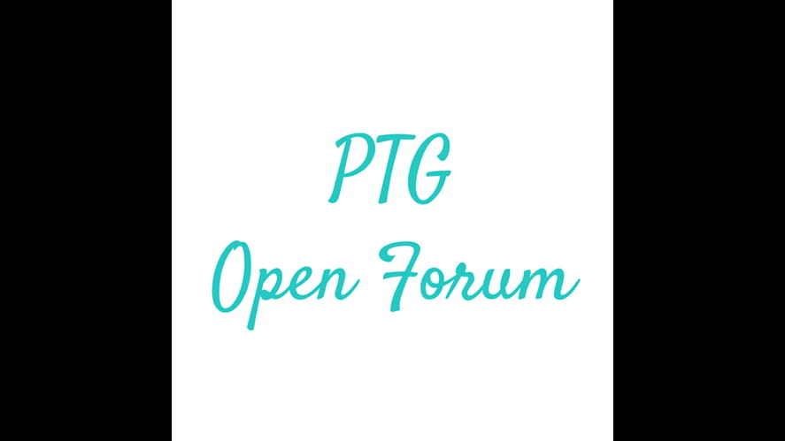 PTG Open Forum 1