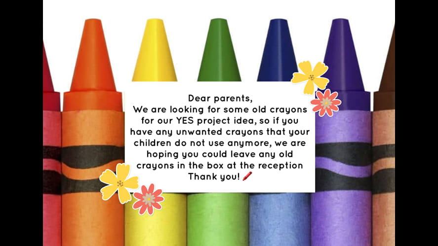 crayon donation