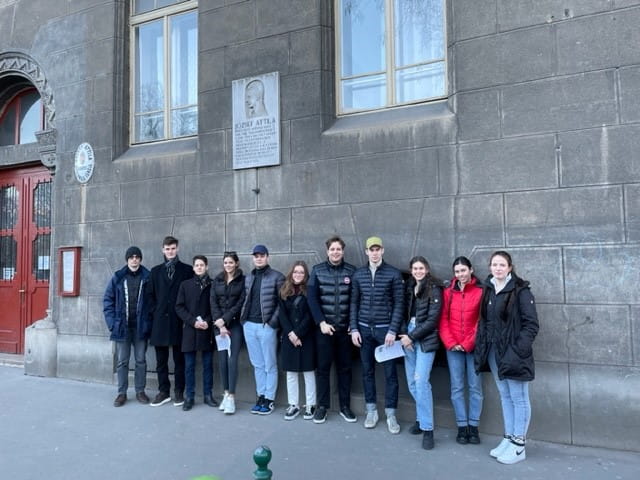 Hungarian literary walk