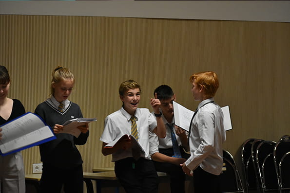 Juilliard Visit - Carousel For News Detail