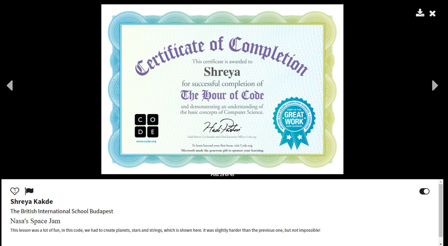 Hour of Code - Global Campus - Carousel For News Detail