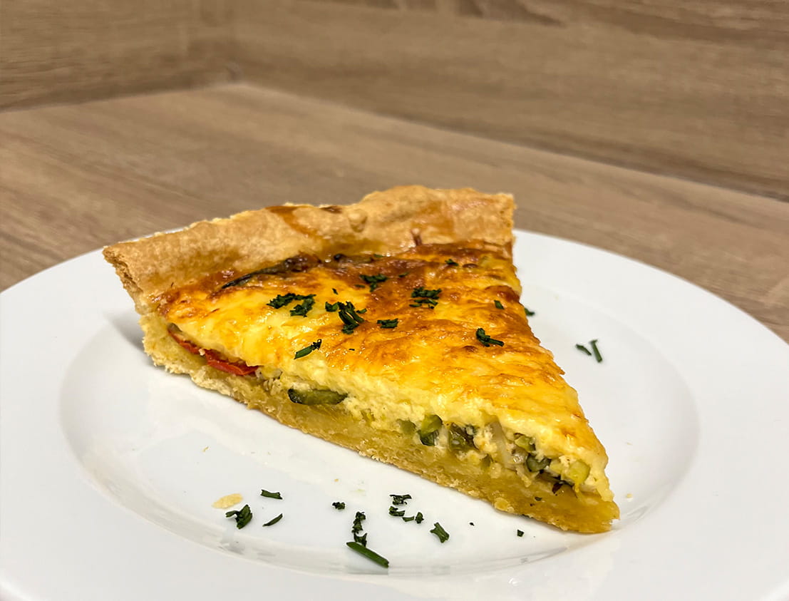Vegetarian Quiche - Vegetarian Quiche