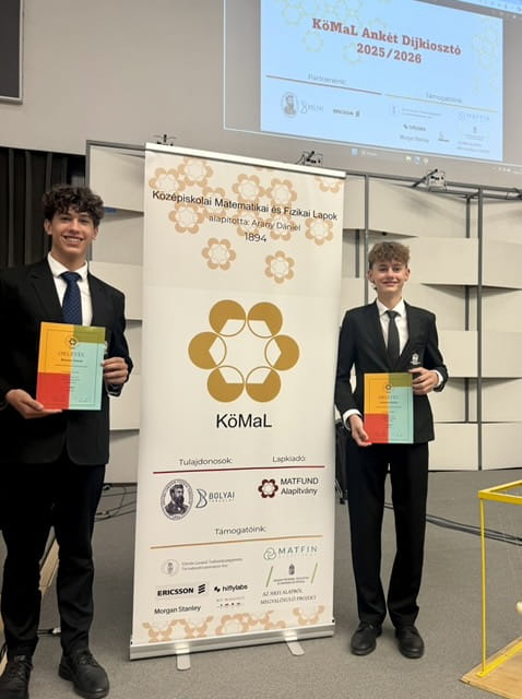BISB Students Achieve Top Honours in Prestigious KöMaL Physics Competition - BISB Students Achieve Top Honours in Prestigious Physics Competition