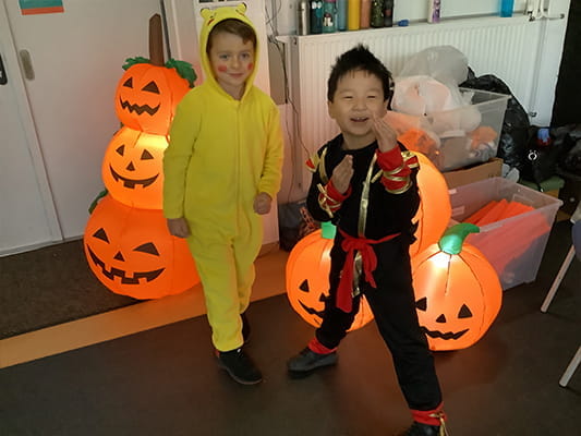 Year 2 enjoying Halloween - Carousel For News Detail