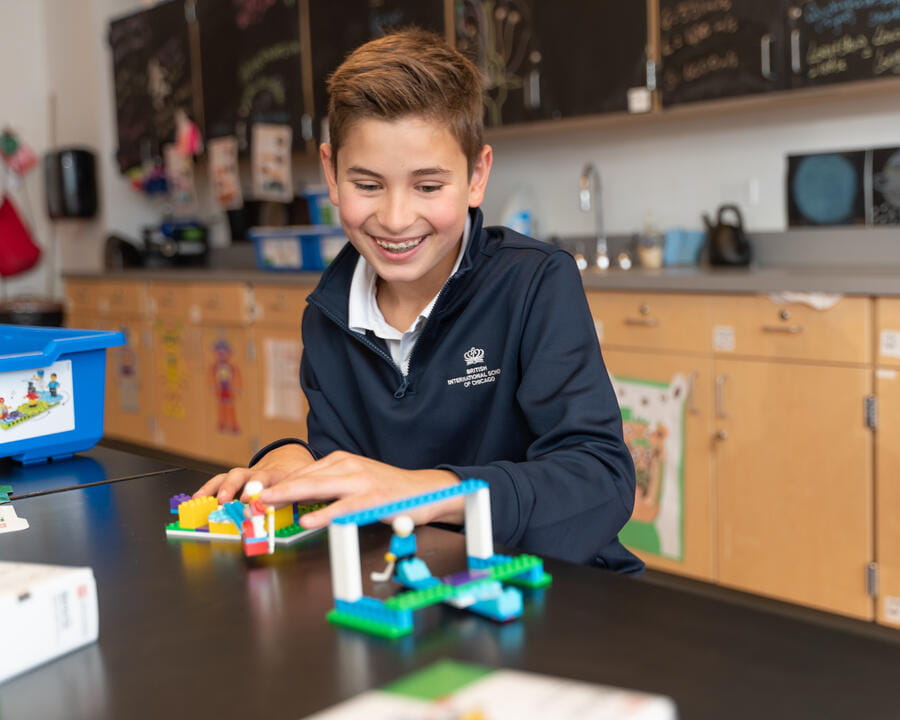 BISC Lincoln Park primary school student