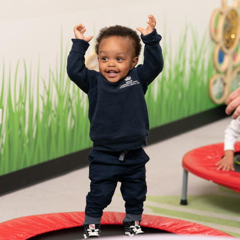 BISC Lincoln Park child at Pre-nursery chicago