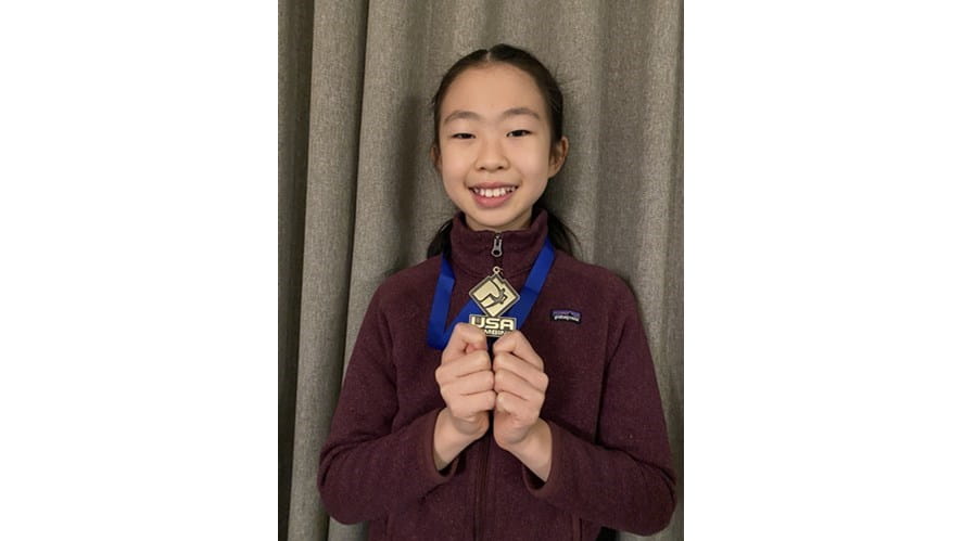 Beyond the Classroom: Katherine reaches new heights!-beyond-the-classroom-katherine-reaches-new-heights-Katherine with medal