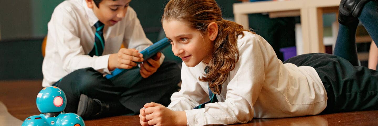 BIS South Loop Middle School students in class