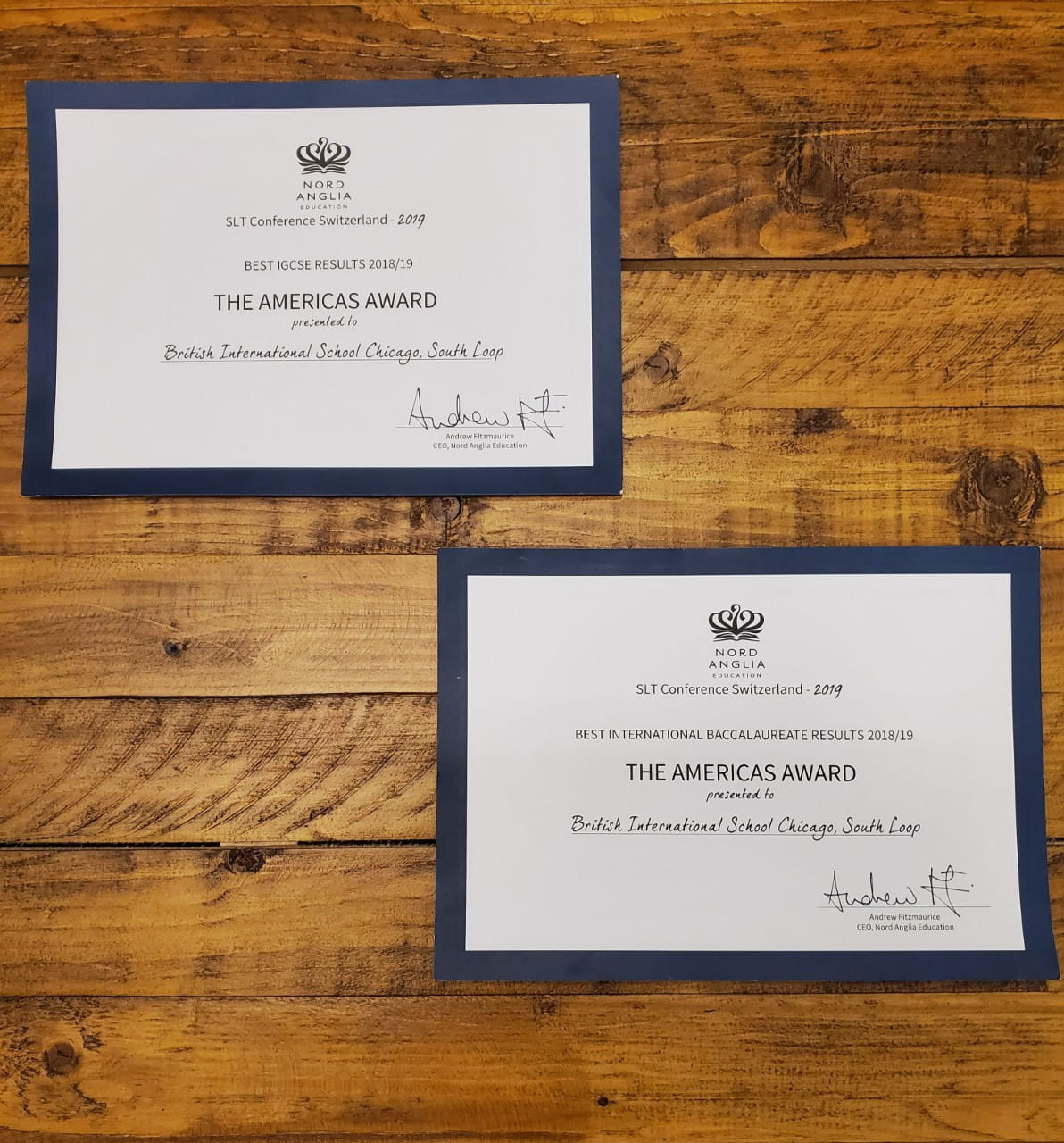 BIS of Chicago, South Loop Receives Awards for Student - british-international-school-of-chicago-south-loop-receives-awards-for-student-success