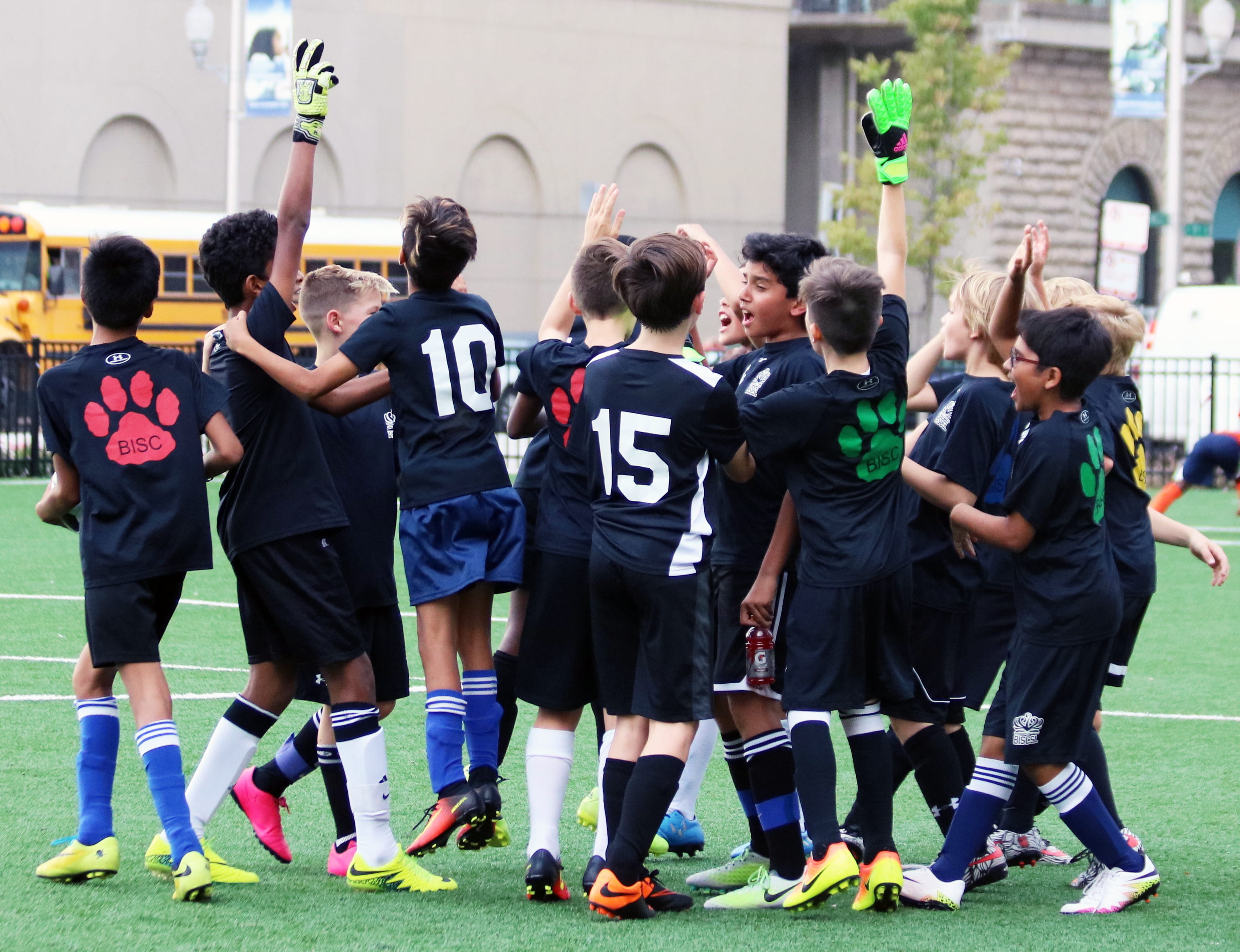 Middle School Boys Soccer Team Scores Championship Middle School Boys Soccer Team Scores Championship