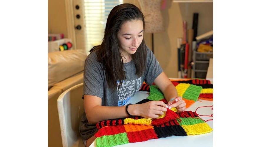 Student Spotlight: Crocheting for a cause