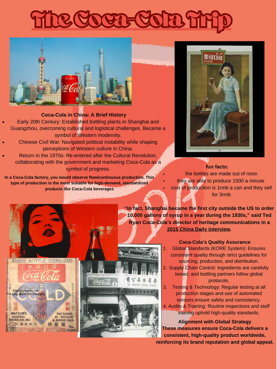 Bottling Business: Students Visit Coca-Cola - Bottling Business - Students Visit Coca-Cola