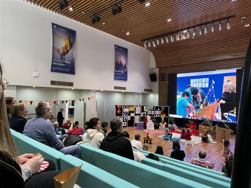 Sinterklaas visits BISS - Sinterklaas