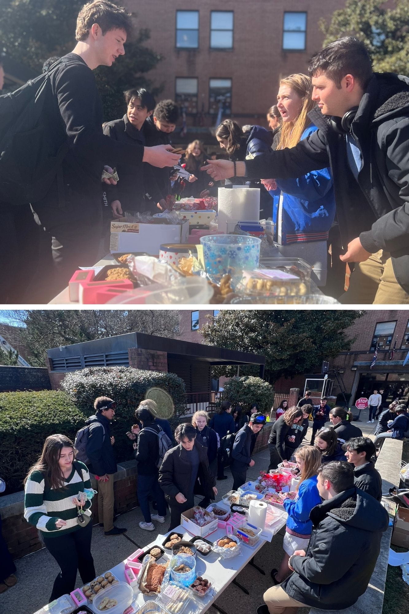 BISW Students Support Earthquake Relief Efforts Bake Sale