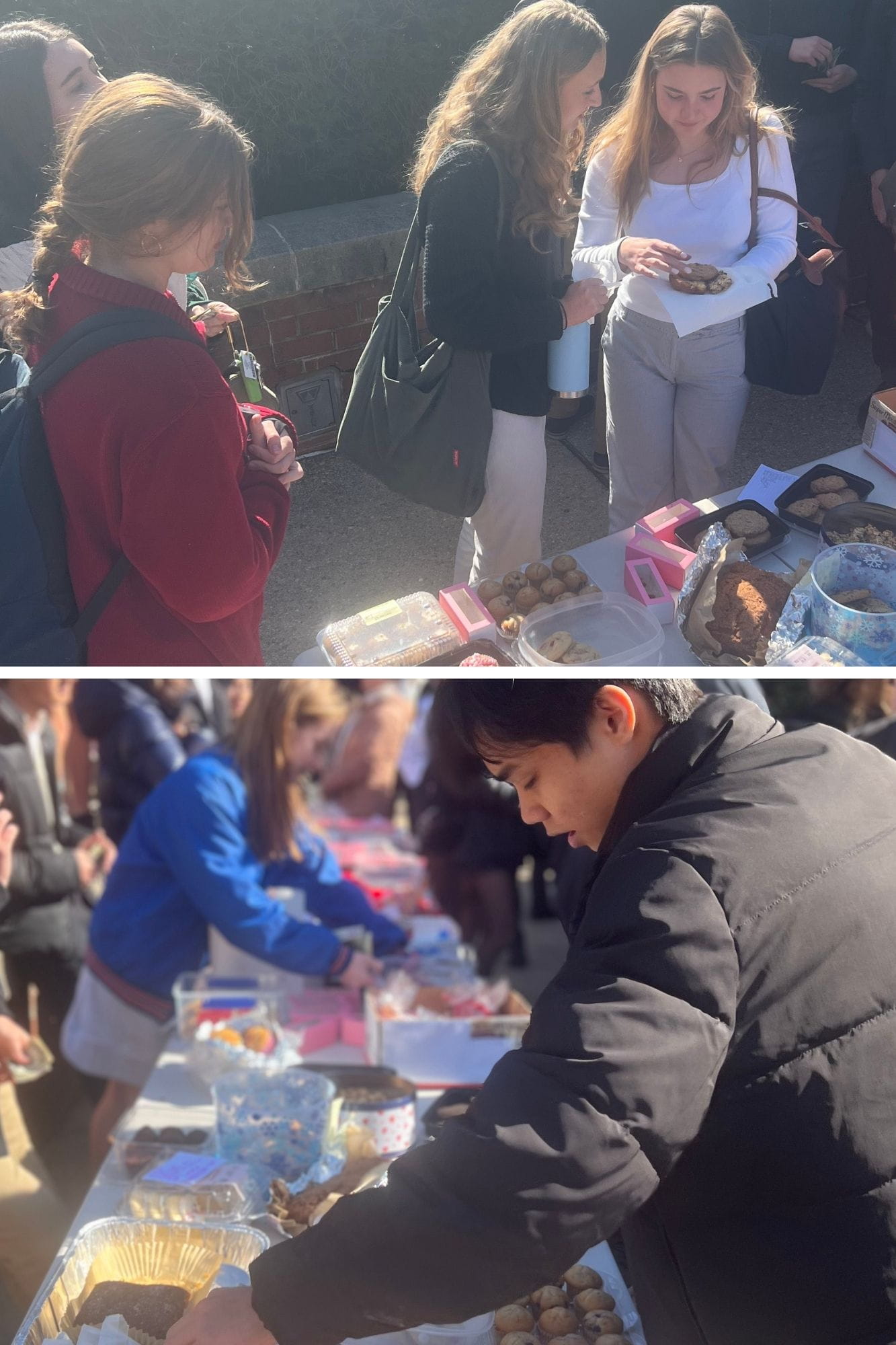 BISW Students Support Earthquake Relief Efforts Bake Sale 2