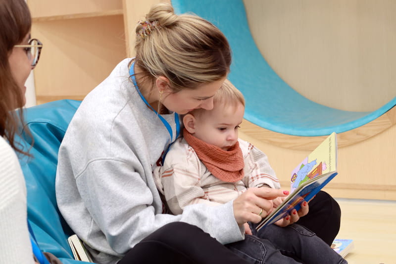 Join our Baby Group - Visual Time Line Tabs