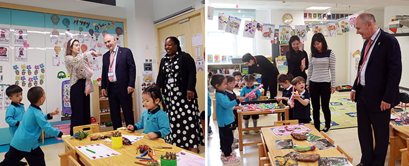Nord Anglia Education CEO Visited BSB Sanlitun | BSB Sanlitun - NAE CEO Visited BSB Sanlitun