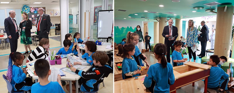 Nord Anglia Education CEO Visited BSB Sanlitun | BSB Sanlitun - NAE CEO Visited BSB Sanlitun