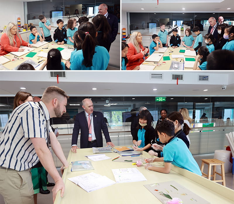 Nord Anglia Education CEO Visited BSB Sanlitun | BSB Sanlitun - NAE CEO Visited BSB Sanlitun