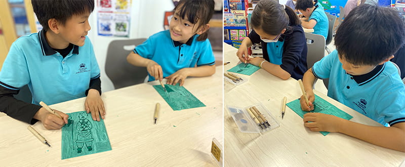 Year 5 Master the Art of Block Printing! | BSB Sanlitun - Year 5 Master the Art of Block Painting