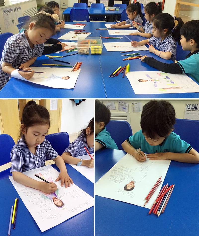 Self Portraits and Learning about the Romans | BSB Sanlitun - Self Portraits and Learning about the Romans