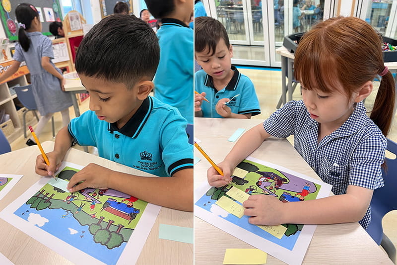 Labels, sentences and adjectives! | BSB Sanlitun - Labels and Adjectives