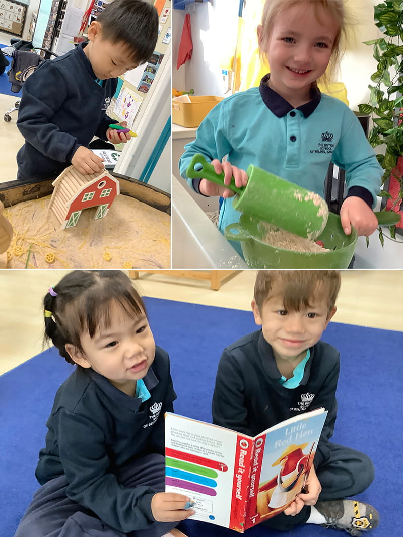 Reception and 'The Little Red Hen' | BSB Sanlitun - Reception and The Little Red Hen