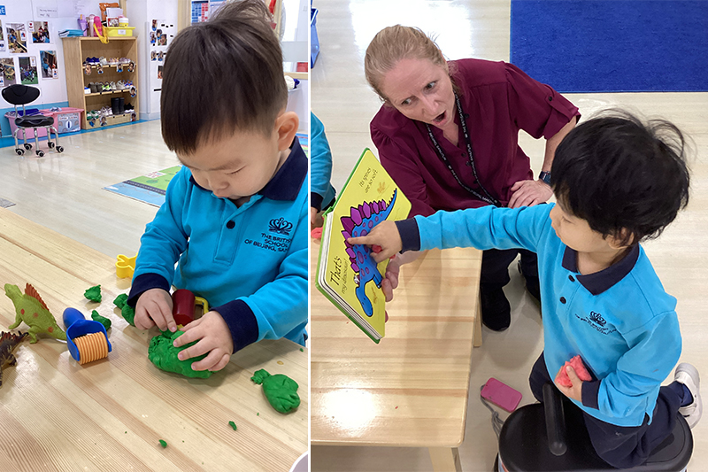 Stomping, Chomping and Roaring like Dinosaurs! | BSB Sanlitun - Stomping Chomping and Roaring like Dinosaurs