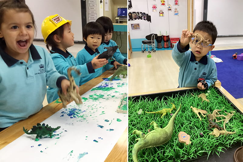 Stomping, Chomping and Roaring like Dinosaurs! | BSB Sanlitun - Stomping Chomping and Roaring like Dinosaurs