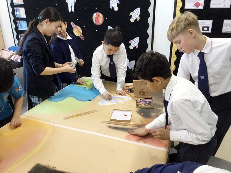 Year 6 Explored Pre-Historic Artwork | BSB Sanlitun - Year 6 Explored Pre-Historic Artwork