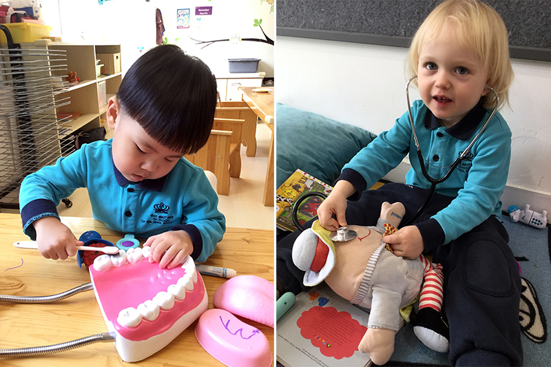 Pre-Nursery and Tadpoles explore teeth! | BSB Sanlitun - Pre-Nursery and Tadpoles explore teeth