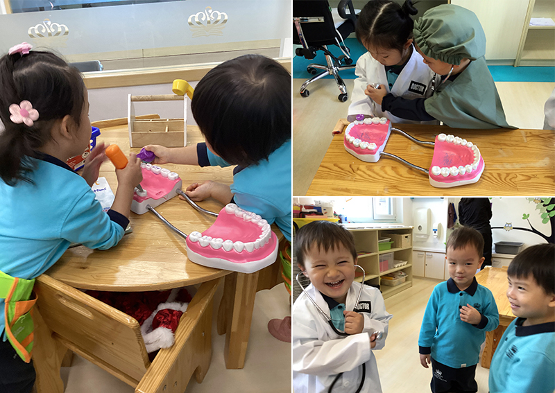 Pre-Nursery and Tadpoles explore teeth! | BSB Sanlitun - Pre-Nursery and Tadpoles explore teeth