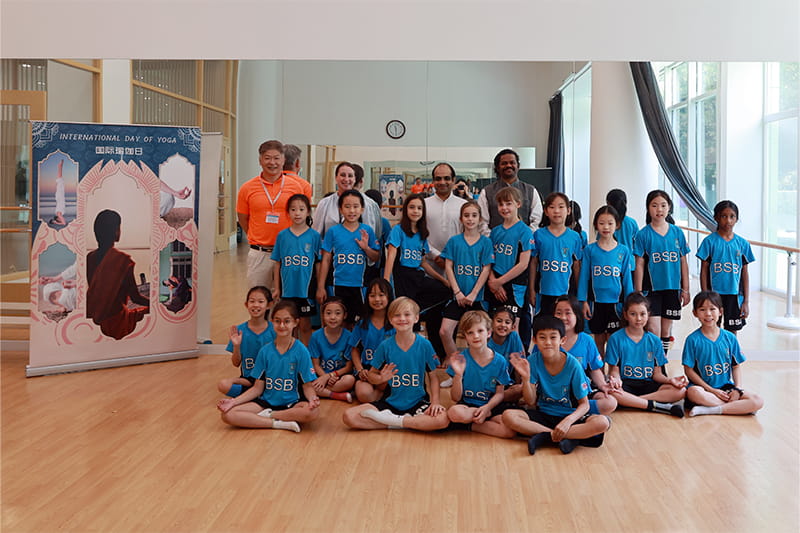 BSB Sanlitun Celebrated International Day of Yoga | BSB Sanlitun - International Day of Yoga