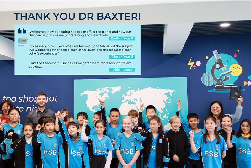 Upper Primary - Leadership Lunches | BSB Sanlitun - Upper Primary - Leadership Lunches