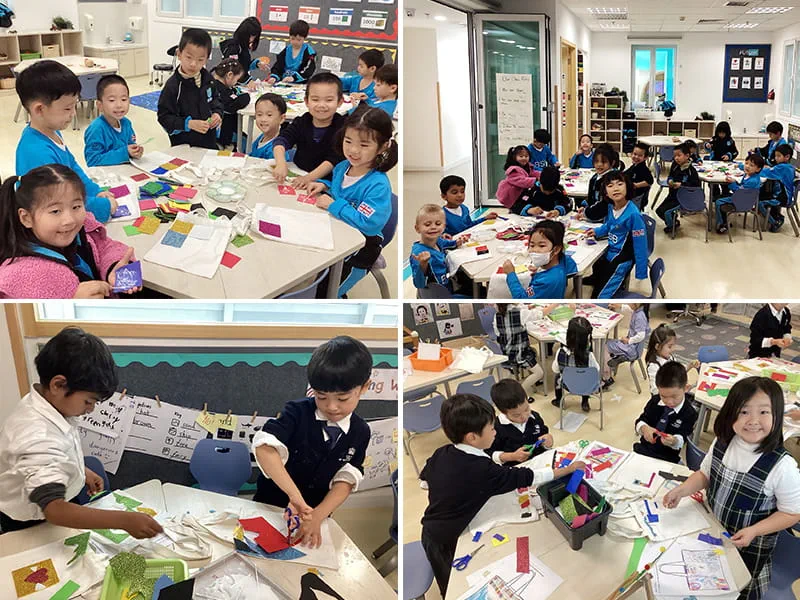 Year 1's Colourful Patchwork Sacks | BSB Sanlitun - Colourful Patchwork Sacks