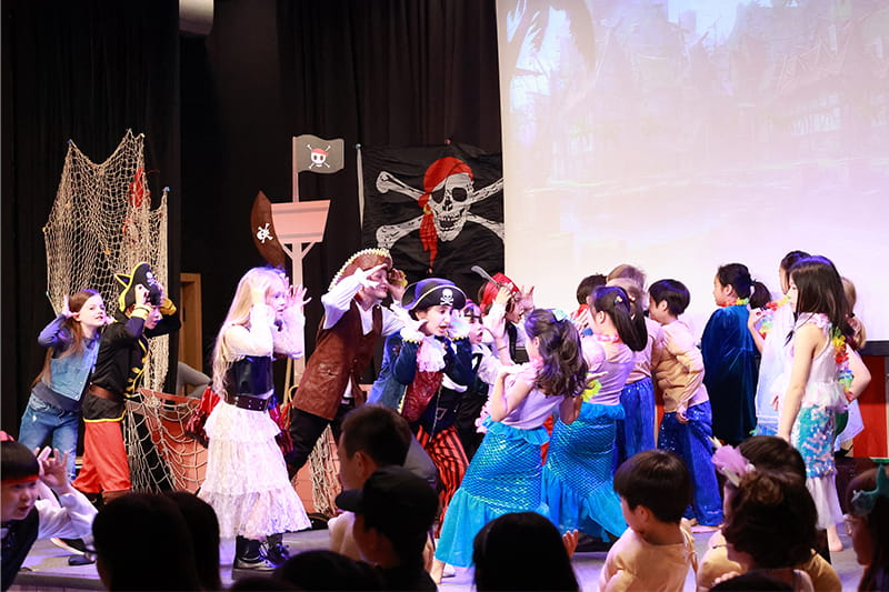 An Epic Battle – Year 4’s Pirates vs Mermaids production | BSB Sanlitun - Year 4 Production