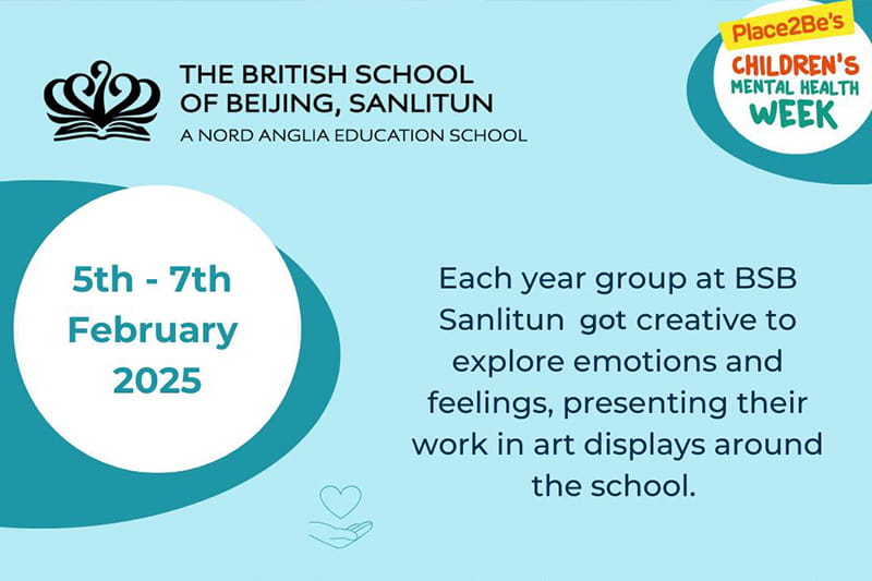 Children's Mental Health Week 2025 | BSB Sanlitun - Mental Health Week