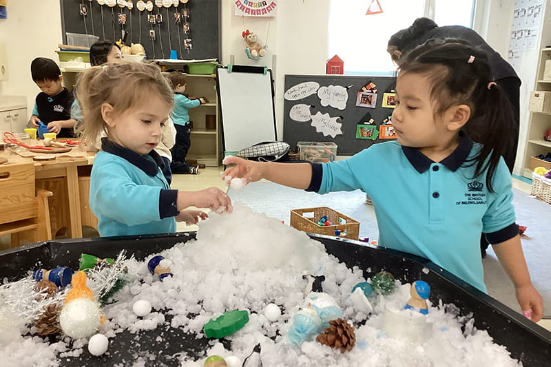 Pre-Nursery Diving into Their Winter Theme | BSB Sanlitun - Pre-Nursery Diving into Their Winter Theme