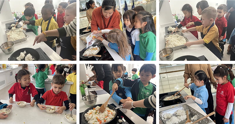 Year 1 Cook Up a Storm with Egg Fried Rice! | BSB Sanlitun - Year 1 Cooking