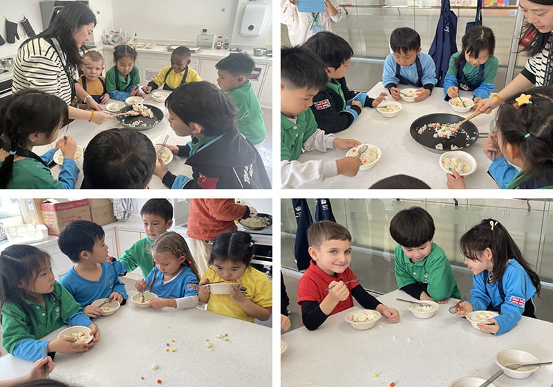 Year 1 Cook Up a Storm with Egg Fried Rice! | BSB Sanlitun - Year 1 Cooking