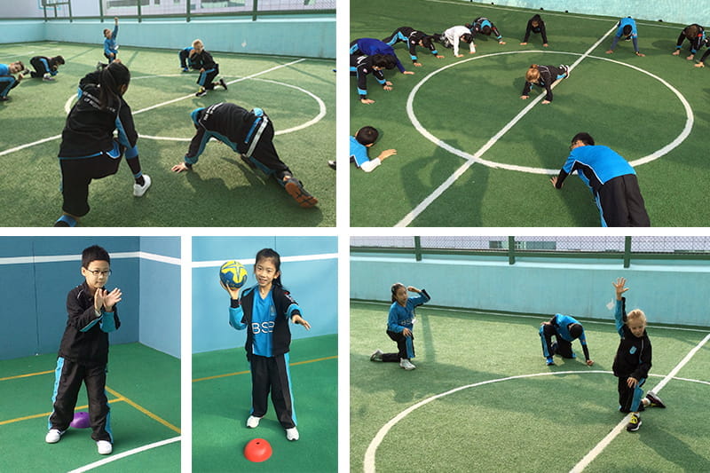 Getting to grips with handball BSB Sanlitun